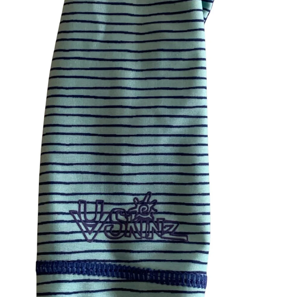 UV SKINZ Tropical Pineapple Rash‎ Guard 2T Vibrant Coastal Nautical Swim
